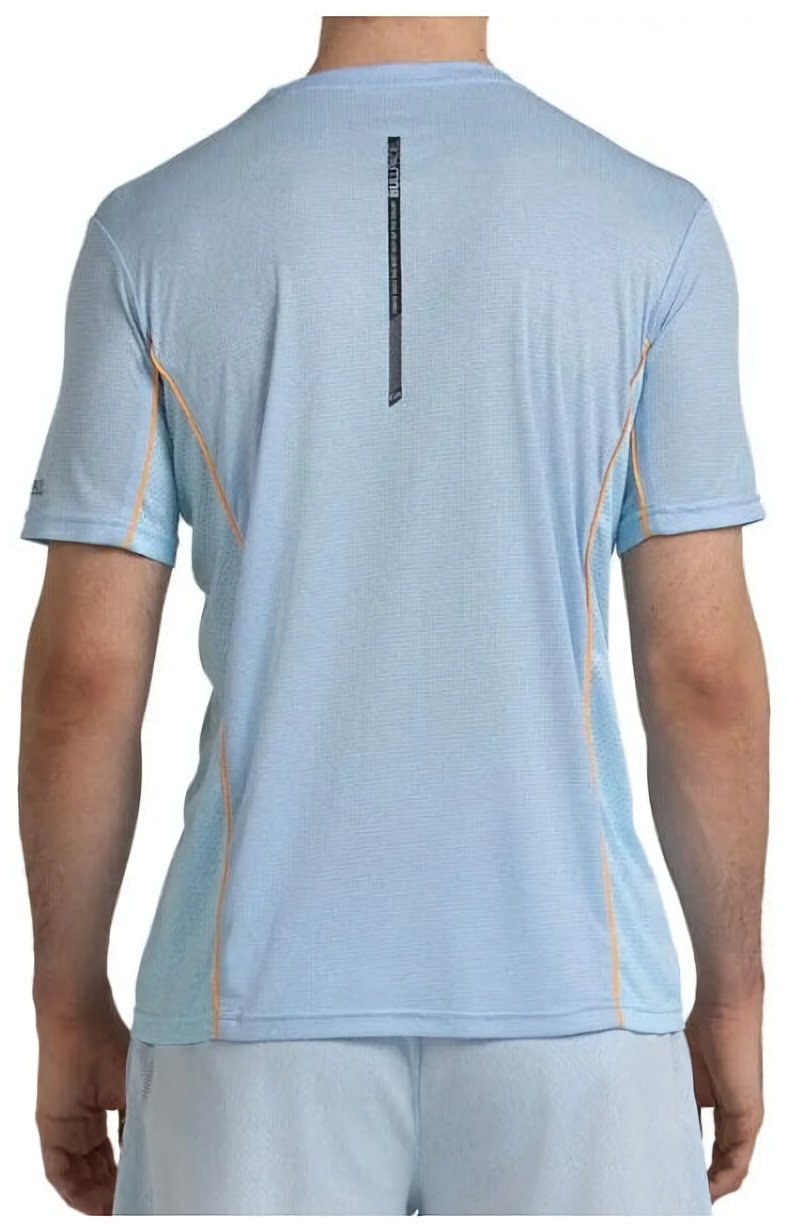 (EU) Футболка мужская Bullpadel Cerezal, Синяя (M)