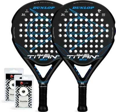 (EU) Ракетка для падел тенниса Dunlop Duo Titan Killer 2 Pack