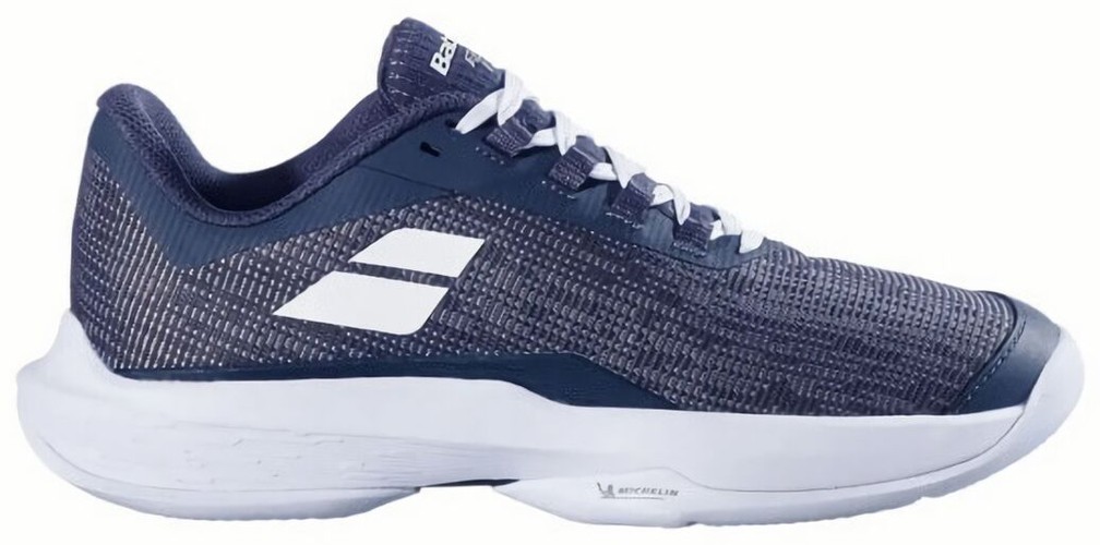 (EU) Кроссовки женские Babolat Jet Tere 2 CL W, 31S24688 3030, Темно-Синие (р. 38)