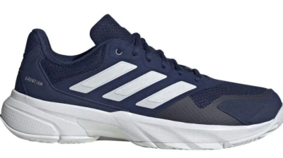(EU) Кроссовки мужские Adidas Courtjam Control 3 Dark Blue Jr1750, Синие (р. 44 2/3)