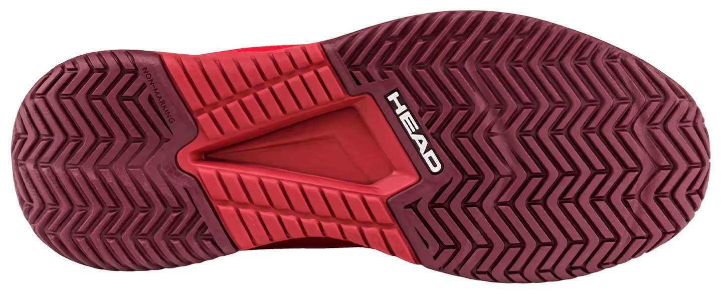Кроссовки детские Head Sprint Pro 4.0 Junior, Красные/Темно-Красные (р. EUR 40)