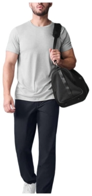 (CN) Футболка мужская Alo Yoga, Серая (2XL)