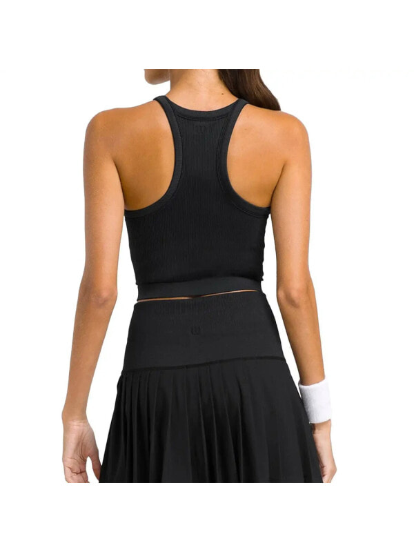 (EU) Футболка женская Wilson On The Daily, Чёрная (XL)