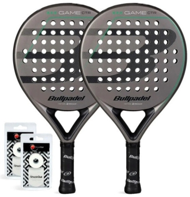 (EU) Ракетка для падел тенниса Двойной Набор Bullpadel Game Control Серый