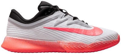 Кроссовки женские Nike Vapor Pro 3 Hard Court Premium, Белые/Чёрные/Оранжевые, для твёрдых кортов, с амортизацией Air Zoom (р. 38)