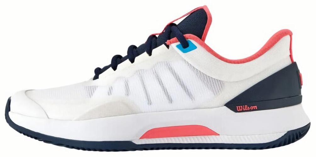 (EU) Кроссовки женские Wilson Intrigue Tour Clay, WRS335940, Белые (р. 38,6)