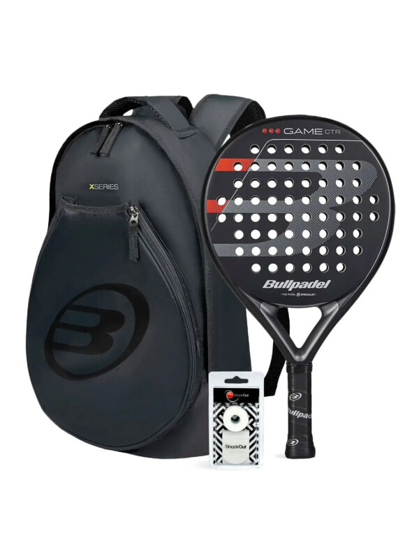 Набор для падел-тенниса BULLPADEL Game CTR + Bag Tour