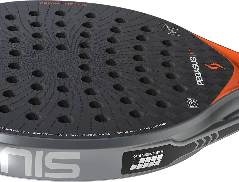 Ракетка для падел тенниса Siux Pegasus Pro Lava Orange 2026