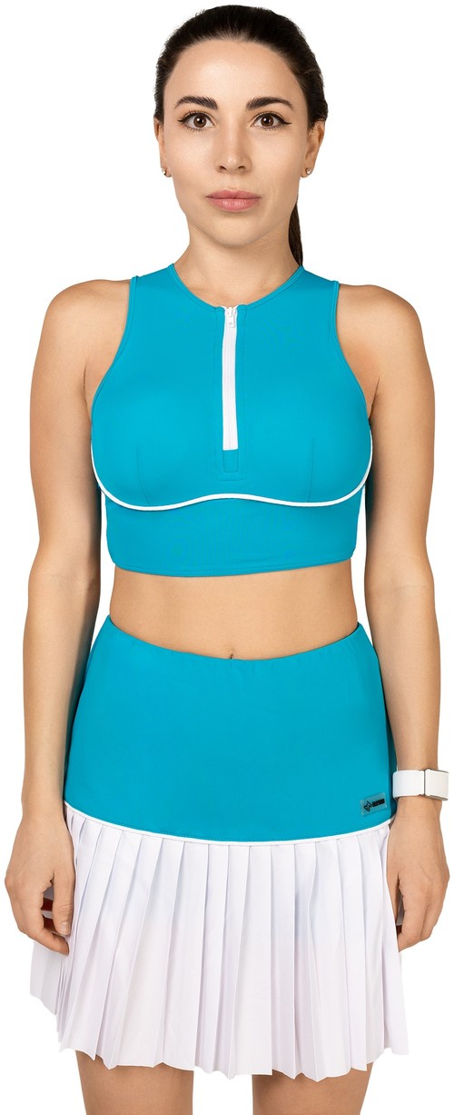 Топ спортивный женский Elewin Blazing Turquoise, Бирюзовый (L)