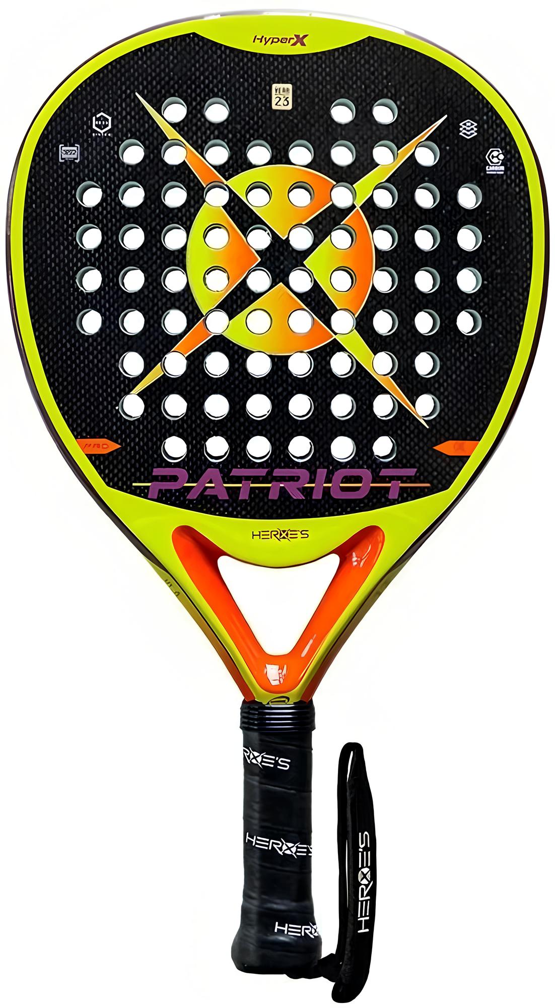 Ракетка для падел тенниса Heroe's 2023 #Patriot Hyper