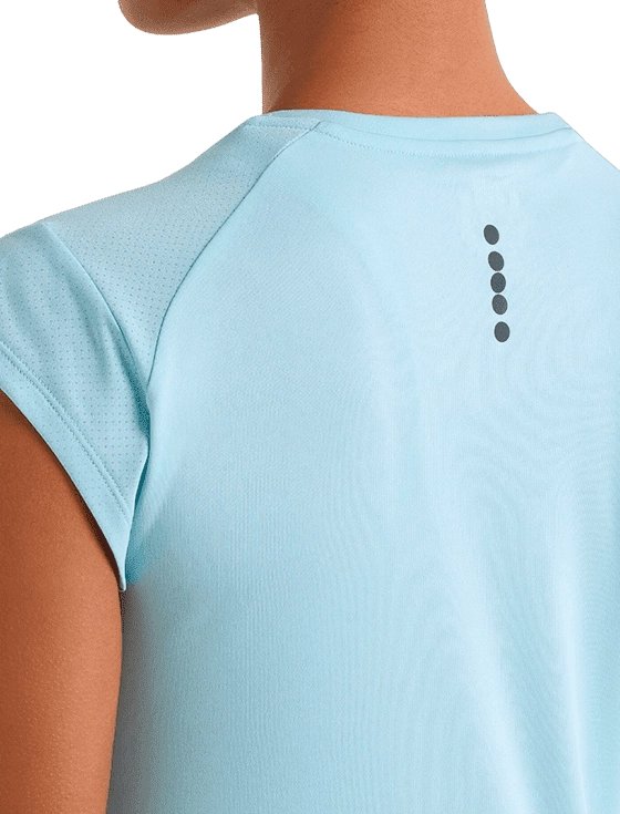 Футболка женская Diadora L. SS T-Shirt Tennis W, Голубая (XS)