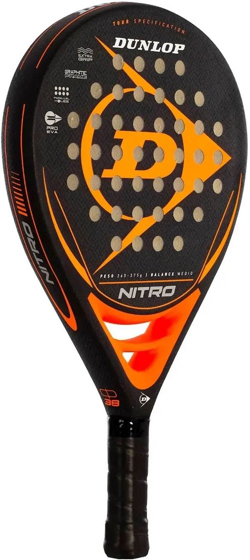 (EU) Ракетка для падел тенниса Dunlop Nitro Orange