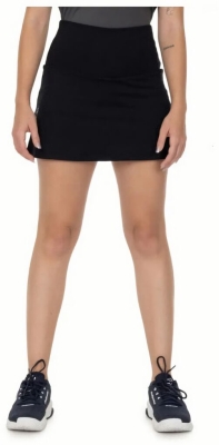 (EU) Юбка женская Bullpadel Plasenci Woman Ex, Чёрная (XL)