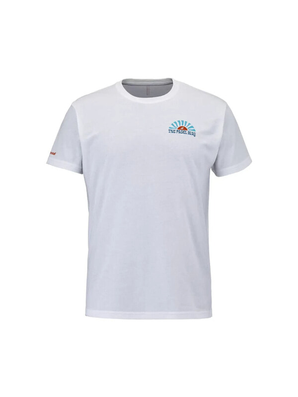 (EU) Футболка мужская Babolat Performance Cotton, Белая (S)