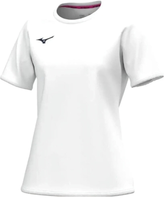 (EU) Футболка женская Mizuno Team, Белая (XL)