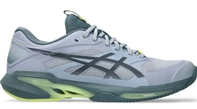 (EU) Кроссовки мужские Asics Solution Speed Ff 4 Clay Gray 1041A533, Серые (р. 40)