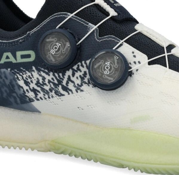 (EU) Кроссовки женские Head Motion Pro 1.5 Boa Padel White 273626, Белые;Синие (р. 39)