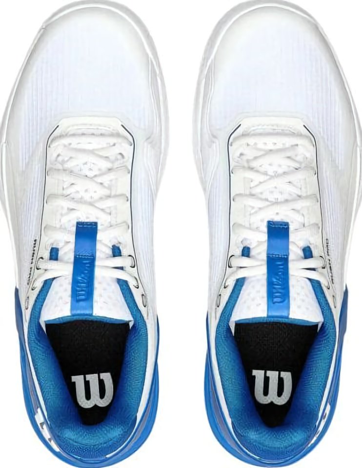 (EU) Кроссовки мужские Wilson Rush Pro 5 White Wrs338520, Белые (р. 47 1/3)