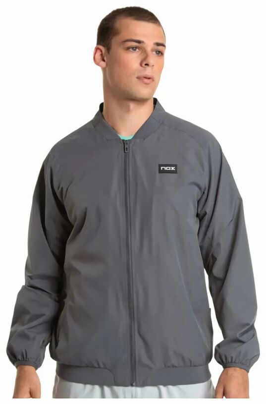 (EU) Куртка мужская Nox Pro Ветроустойчивая, Тёмно-Серая (XL)