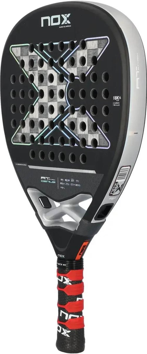 (EU) Ракетка для падел тенниса Nox At Genius Attack 18K Agustín Tapia 2024