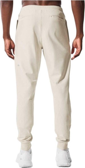 (CN) Брюки мужские Alo Yoga Conquer Max Performance Jogger Casual Pants, Бежевые (XL)