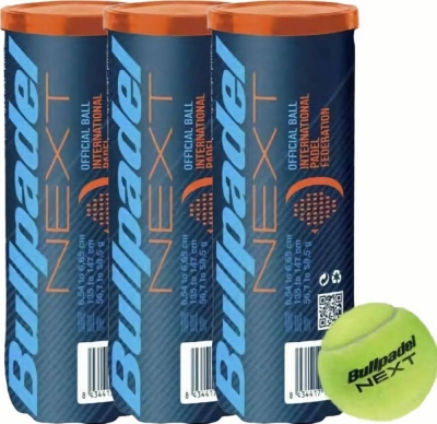 (EU) Мячи для падел тенниса Bullpadel Fip Next, 3 банки (3 шт в банке)