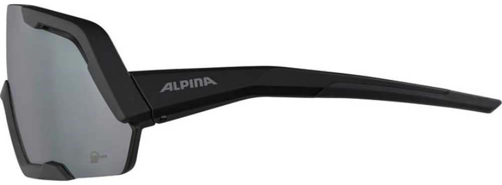 Очки солнцезащитные Alpina Rocket Q-Lite, Черный Матовый/Зеркальный