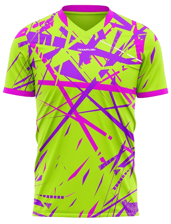 Футболка мужская TEAMRUSH M, Салатовая/розовая (L)