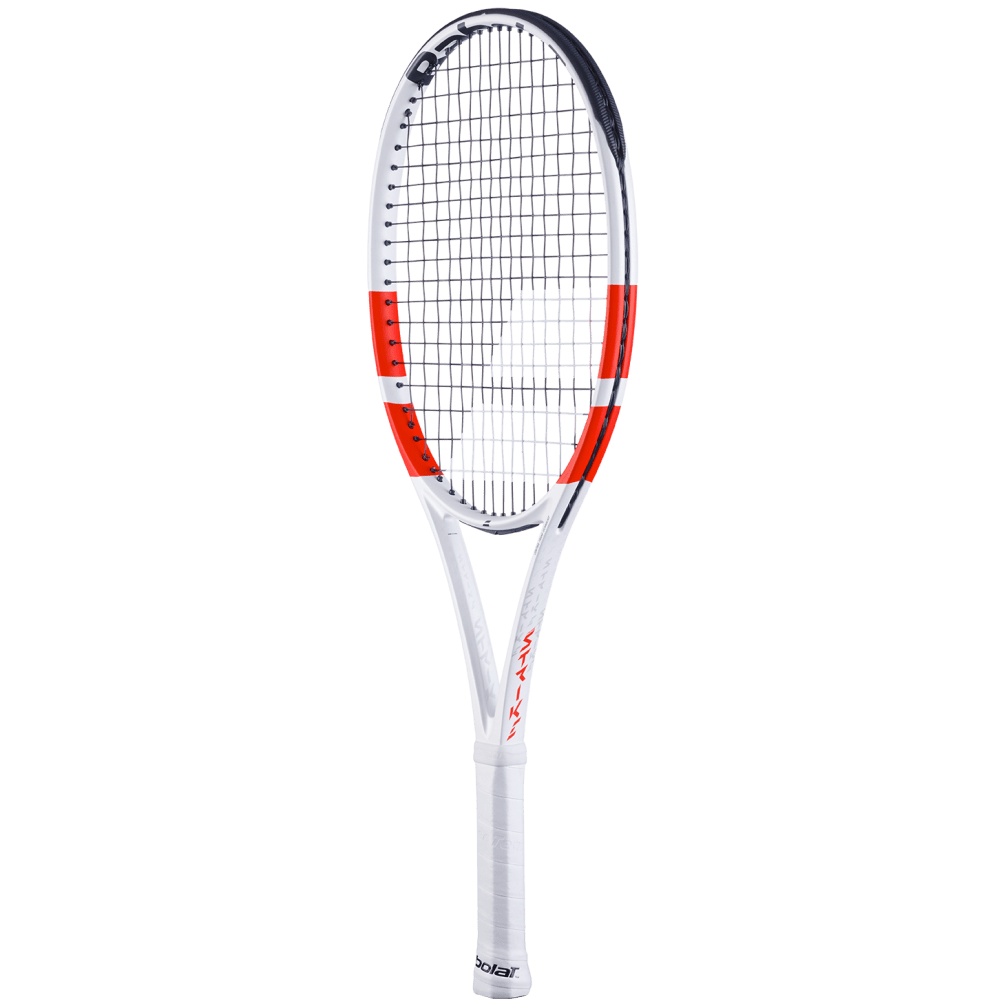Ракетка для тенниса Babolat Pure Strike Jr 26 2024, ручка 00, Белая/Красная/Чёрная