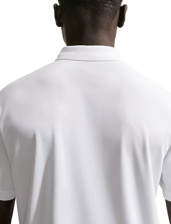 Поло мужское Nike Court Dri-Fit Solid M, Белое (M)