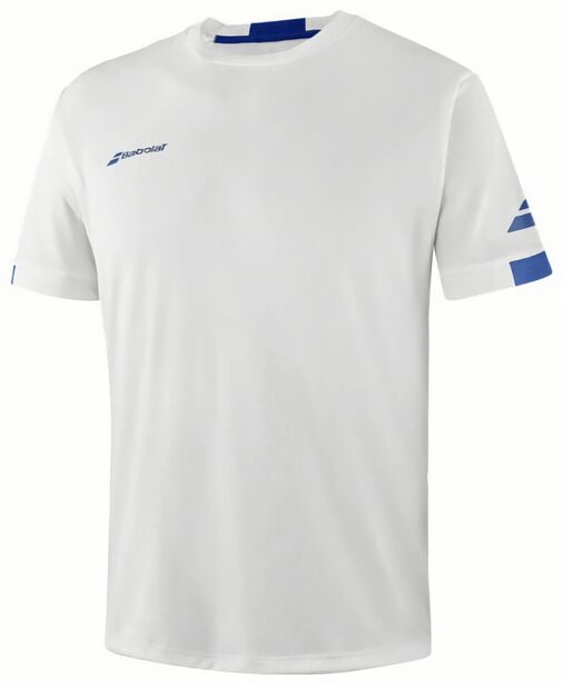 (EU) Футболка мужская Babolat Play Cn, Белая (M)