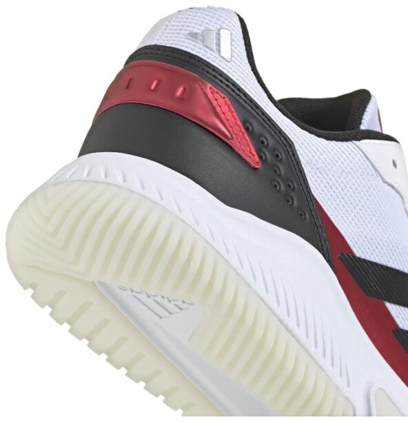 (EU) Кроссовки мужские Adidas Courtquick, IE3925, Белые/Черные (р. 40)