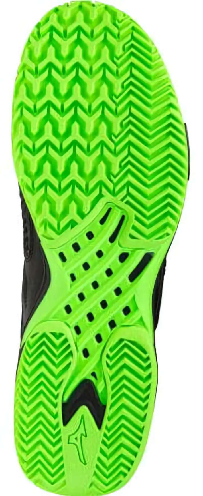 (EU) Кроссовки мужские Mizuno Wave Exceed Tour 7 Padel Black 61Gb2677, Чёрные (р. 45)