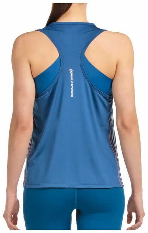 (EU) Майка женская Bullpadel Duranta, Синяя (XL)