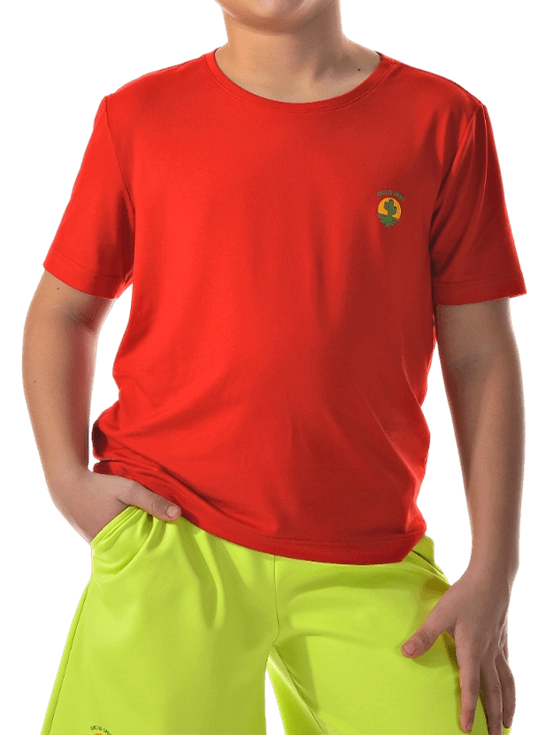 Футболка для девочек Cactus Soft G, Красная (рост 146–152 см, 11–12 лет)