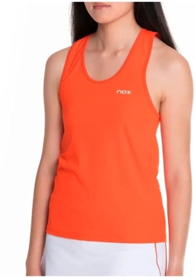 (EU) Майка женская Nox Team Fit, Оранжевая (XL)