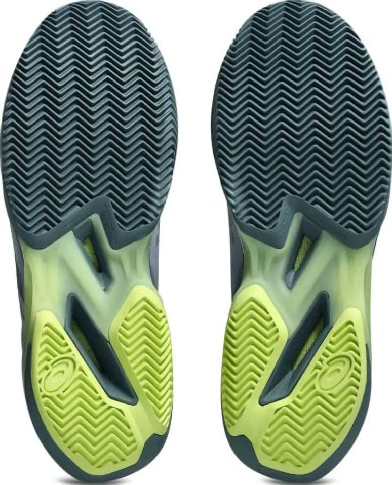(EU) Кроссовки мужские Asics Solution Speed Ff 4 Clay Gray 1041A533, Серые (р. 40)