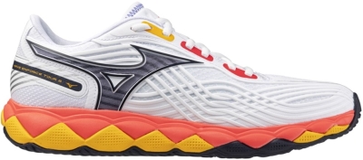 (EU) Кроссовки мужские Mizuno Wave Enforce Tour 2 AC, 61GA2500, Бело-Оранжевые (р. 40)