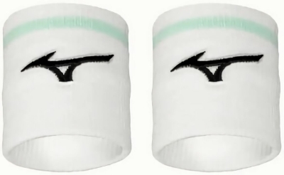 (EU) Напульсник Mizuno, Белый (2 шт)