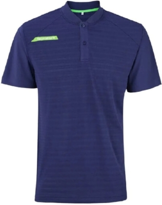 (EU) Поло для мальчиков Tecnifibre F3 Ventstripe, Синее (6/8 лет)