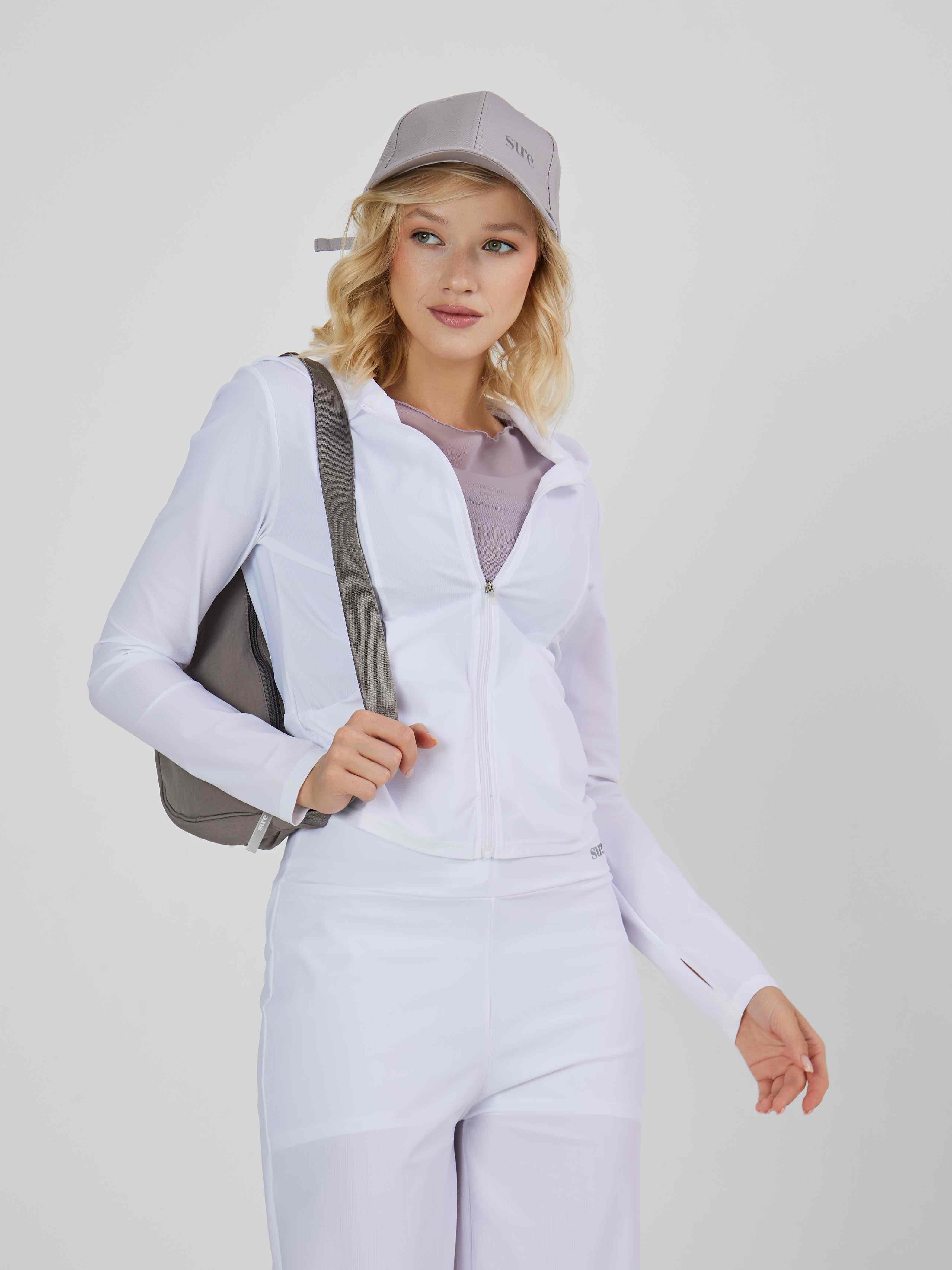 Лонгслив женский SURE 1ASHS_5061_100, Белый (L)