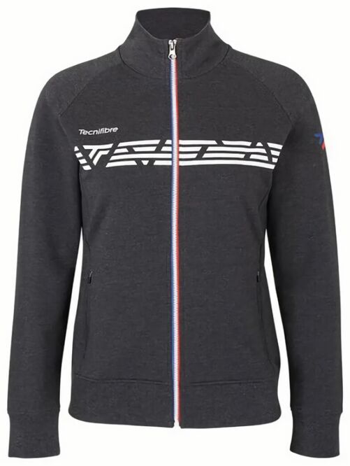 (EU) Куртка женская Tecnifibre Knit, Чёрная (S)