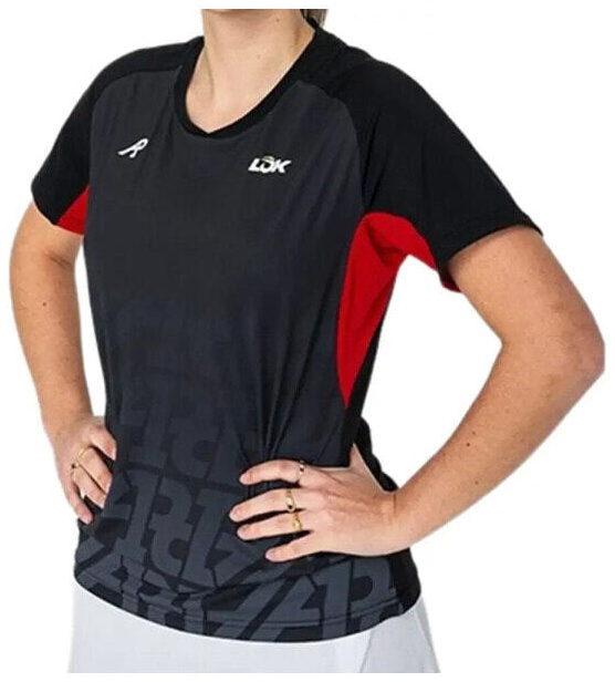 (EU) Футболка женская Lok Stanish A1 Padel, Чёрная (M)
