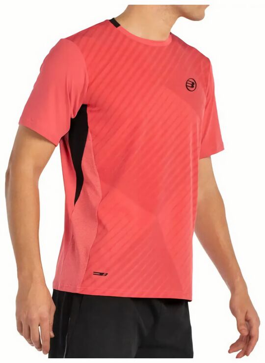 (EU) Футболка мужская Bullpadel Malmok, Розовая (M)