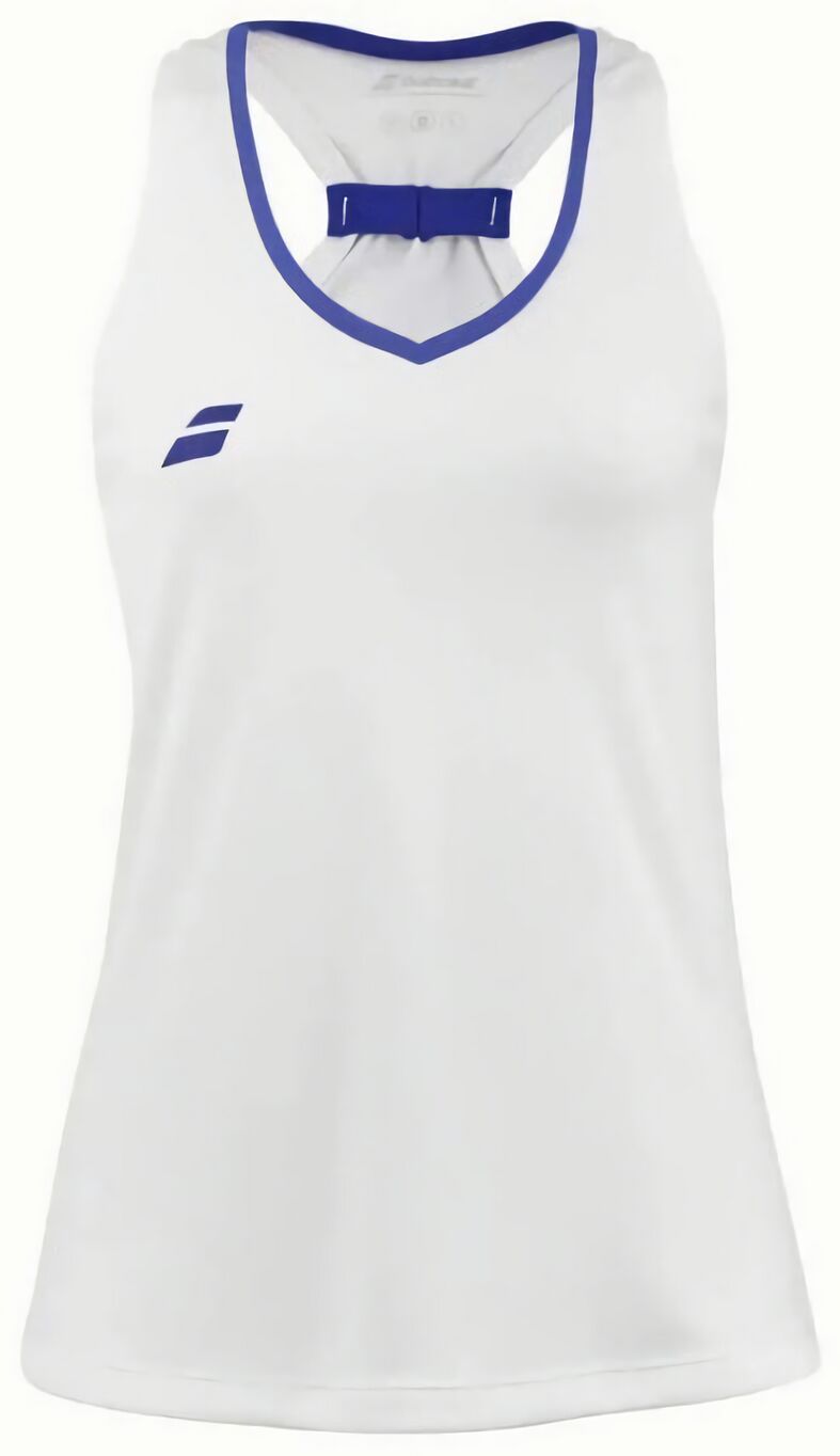 (EU) Топ для девочек Babolat Play 3GP2071, Белая (S/M)