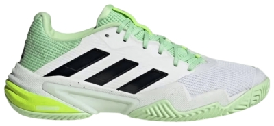 Кроссовки мужские Adidas Barricade 13 M, Белые/Чёрные/Зелёные (р. EUR 43.3)