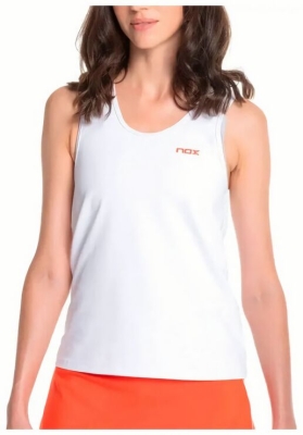 (EU) Майка женская Nox Team Fit, Белая (L)
