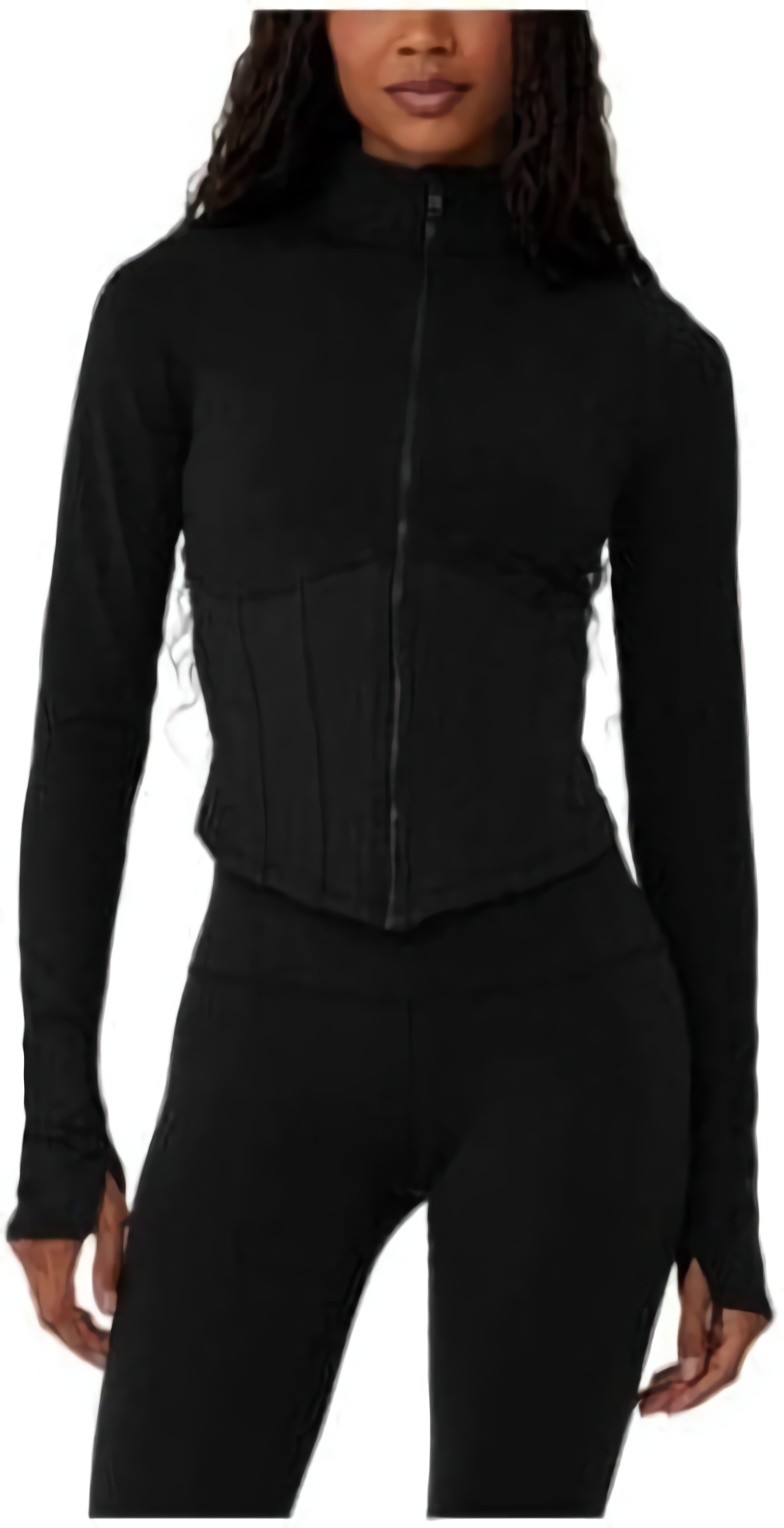 (CN) Куртка женская Alo Yoga W4529R, Чёрная (M)