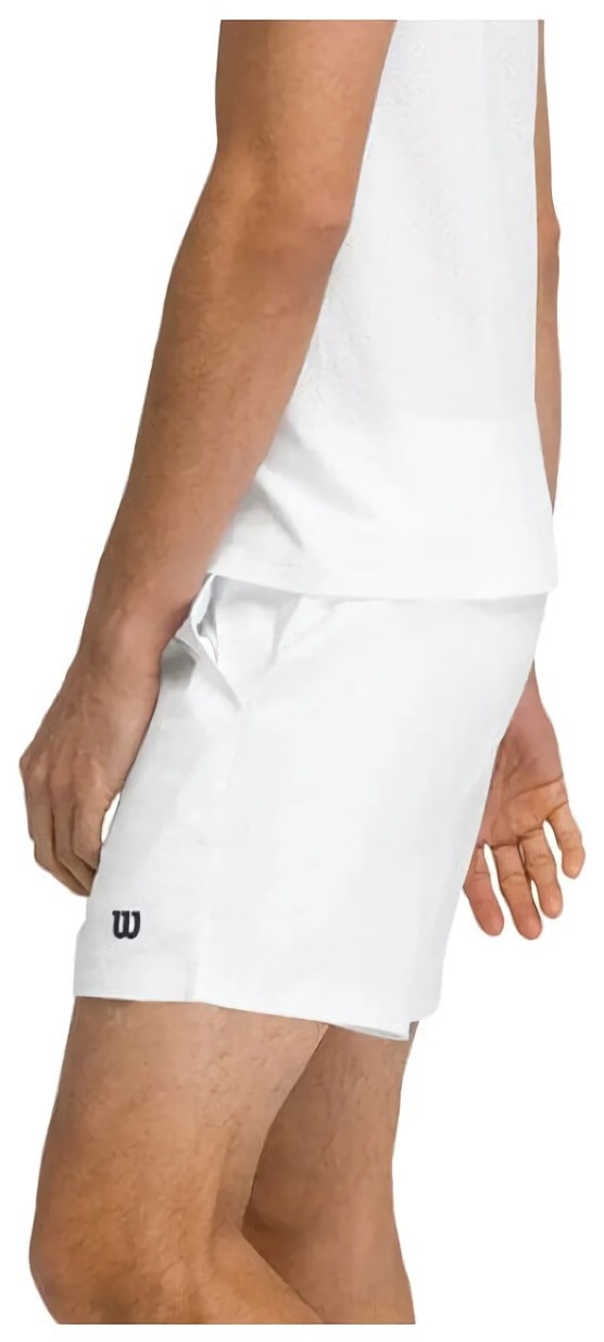 (EU) Шорты мужские Wilson Tennis Volley 6, Белый (2XL)