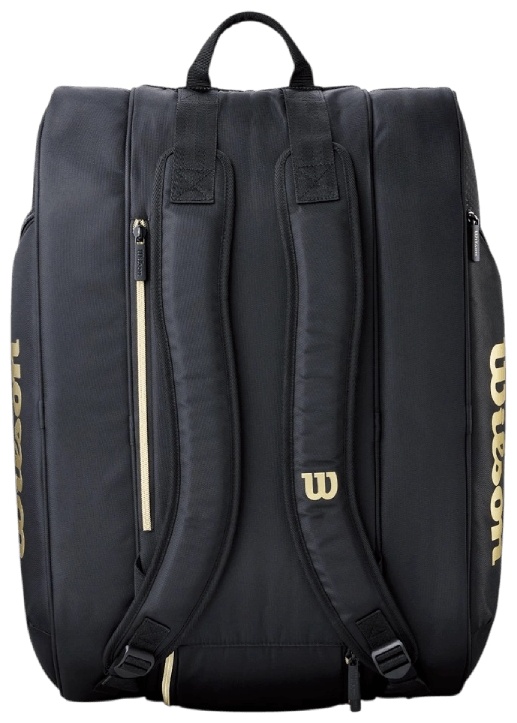 Сумка Wilson для падела Defy V1 Padel Bag, Черная/Золотая